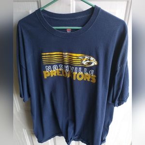 Nashville Predators Navy T-shirt 3xl